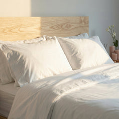Organic Cotton Linen - Sheets, Duvet Cover, Pillowcases - INNATURE