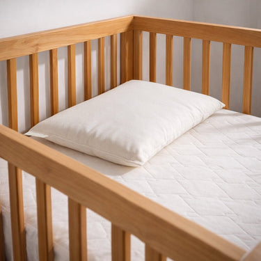 INNATURE Organic Wool Baby Pillow with Organic cotton pillowcase - INNATURE