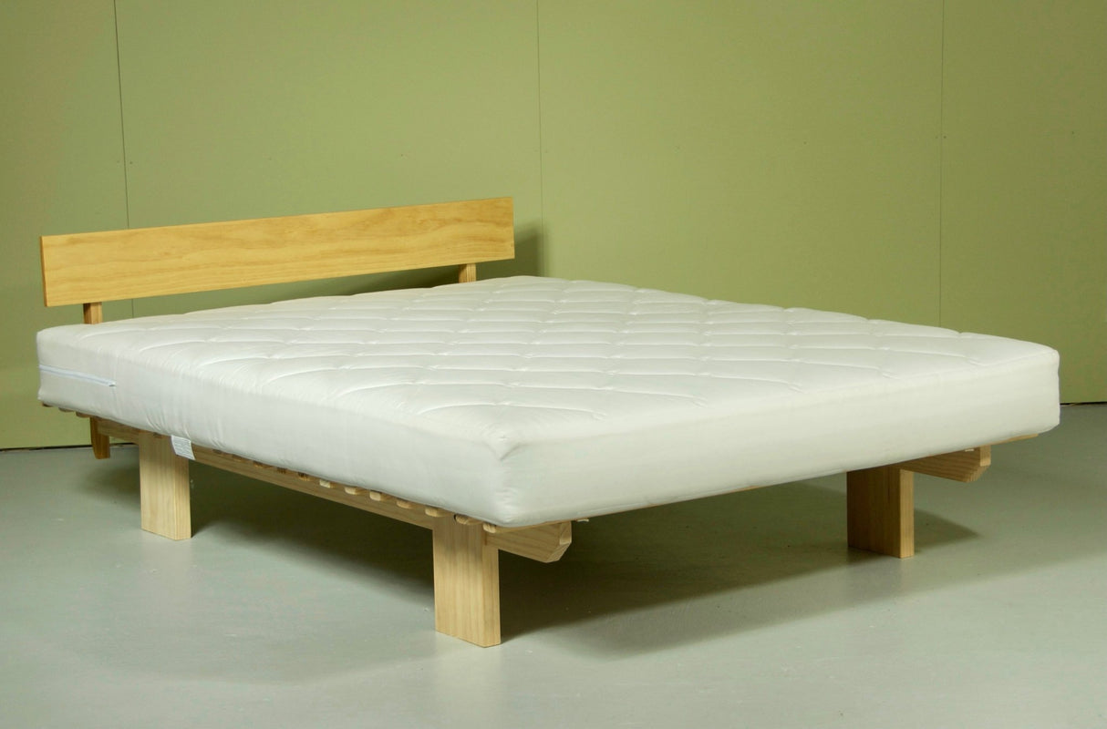 'Gypsy' Slat Bed Base – Floating Bed Feel - INNATURE