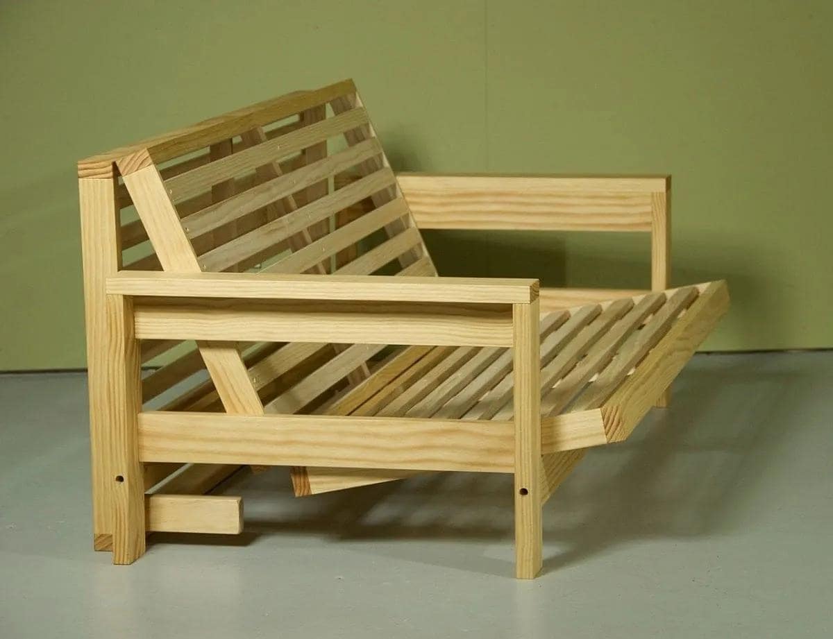 Custom Futon Frame Wooden Futon Frame Plans