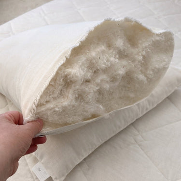 INNATURE Organic Cotton & Wool Pillow. Handmade in NZ - INNATURE