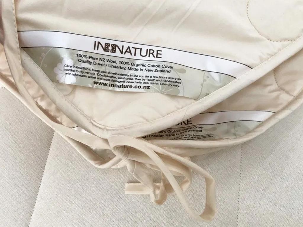 Organic 100% Pure Wool COMBO Duvet Inners. Made in NZ - INNATURE